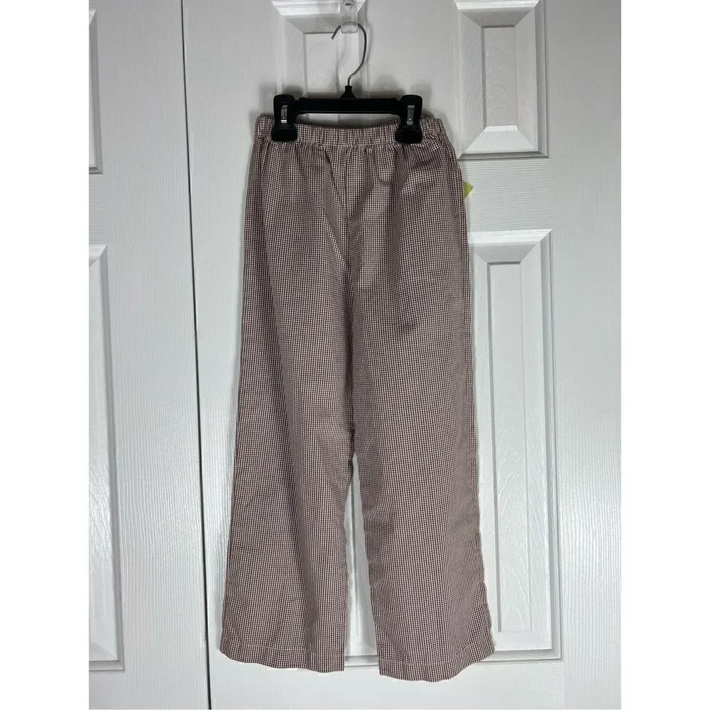 NWT Zuccini Boys Gingham Pants Size 6